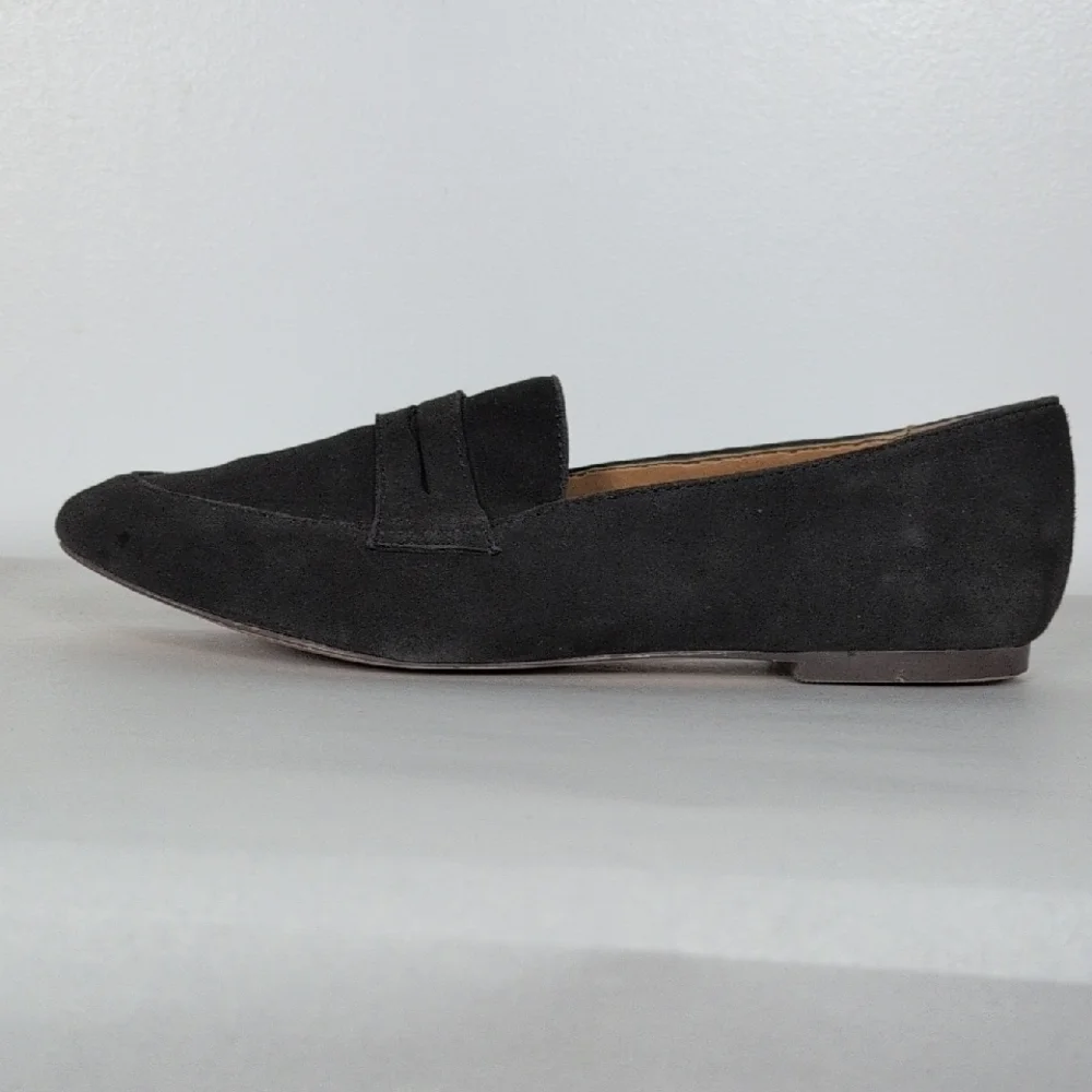 J. Crew Factory Leather Suede Loafers
